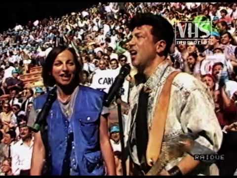 Gianna Nannini Edoardo Bennato Un Estate Italiana Live Cerimonia Di Apertura Italia 90 1990