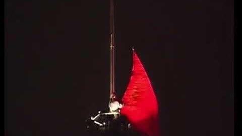 USSR Flag Lowered for the last Time (REMASTERED AUDIO)