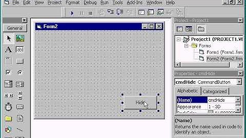 VB6 Model and Mode less Forms