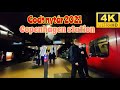 Godt nytår 2021 | Going Copenhagen by train 🚊 københavn station | Denmark Happy New Years 2021 #4K