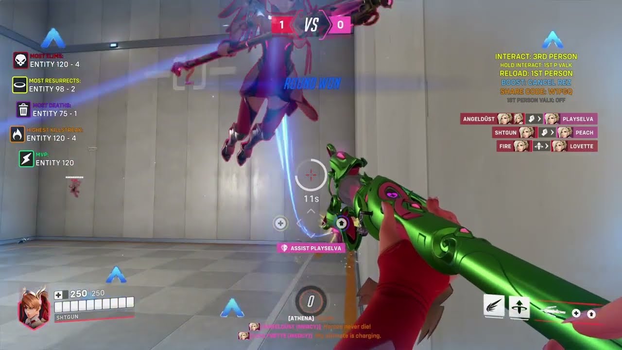 54 kills mercy boxing game part 1