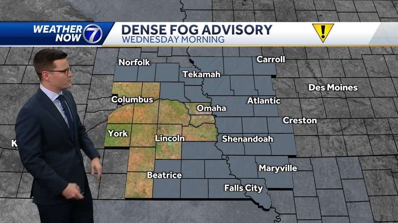 Areas of dense fog for the morning drive Wednesday - YouTube