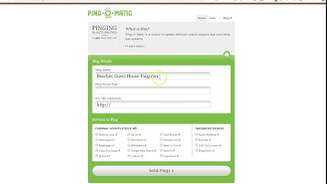 How to Help Search Engines Know That Your Blog Posts and Videos Are There   Ping Them