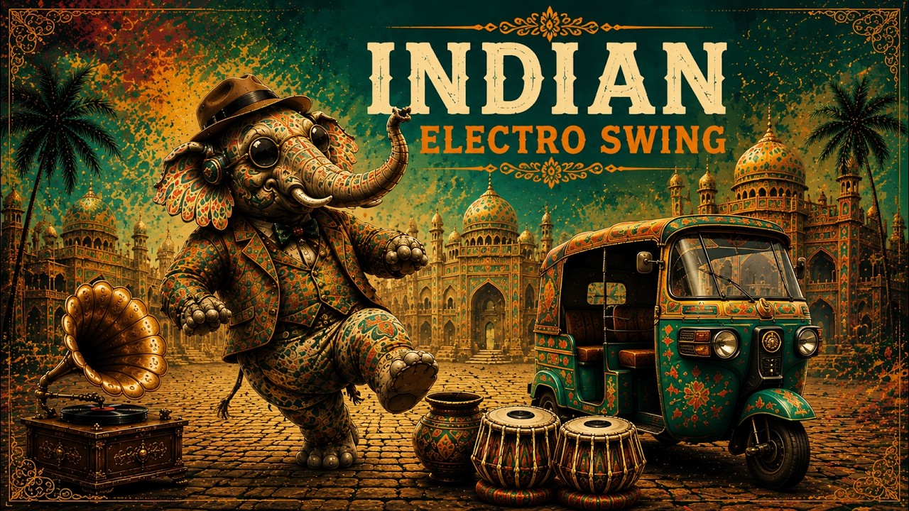 Indian Electro Swing | Joyful Indian Folk Dance Music