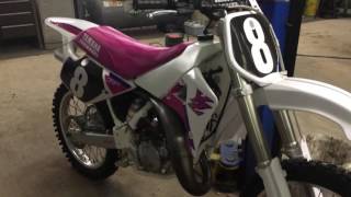 1992 Yamaha YZ125 restored