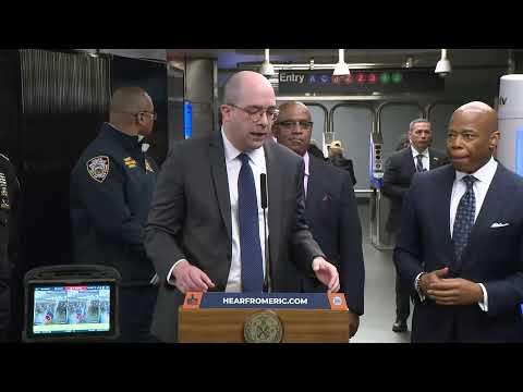 Makes Public Safety-Related Announcement With NYPD Commissioner Caban