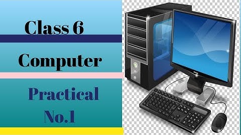 How to creat a file on desktop |Class 6 computer practical