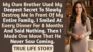 He Betrayed My Deepest Secret.I Smiled For 8 Months Straight.Then I Made Him Regret Everything...