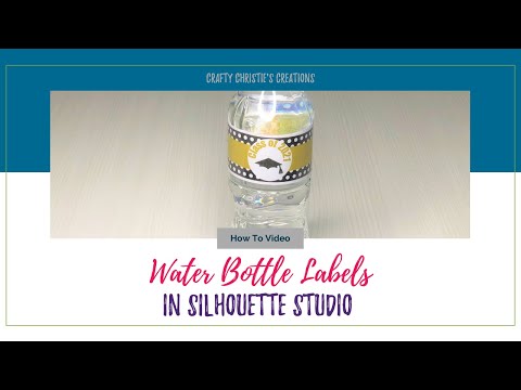 HOW TO MAKE YOUR OWN CUSTOM DIY WATER BOTTLE LABELS 