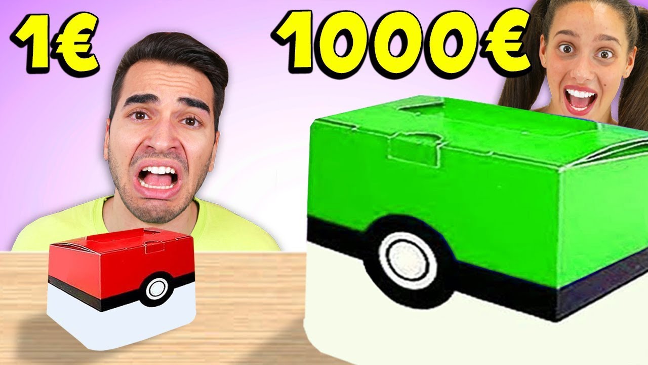 SCATOLA POKEMON DA 1€ CONTRO 1000€