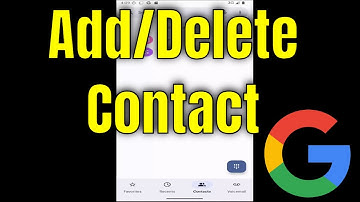 Google Pixel - How to Add/Delete a Contact [2025]