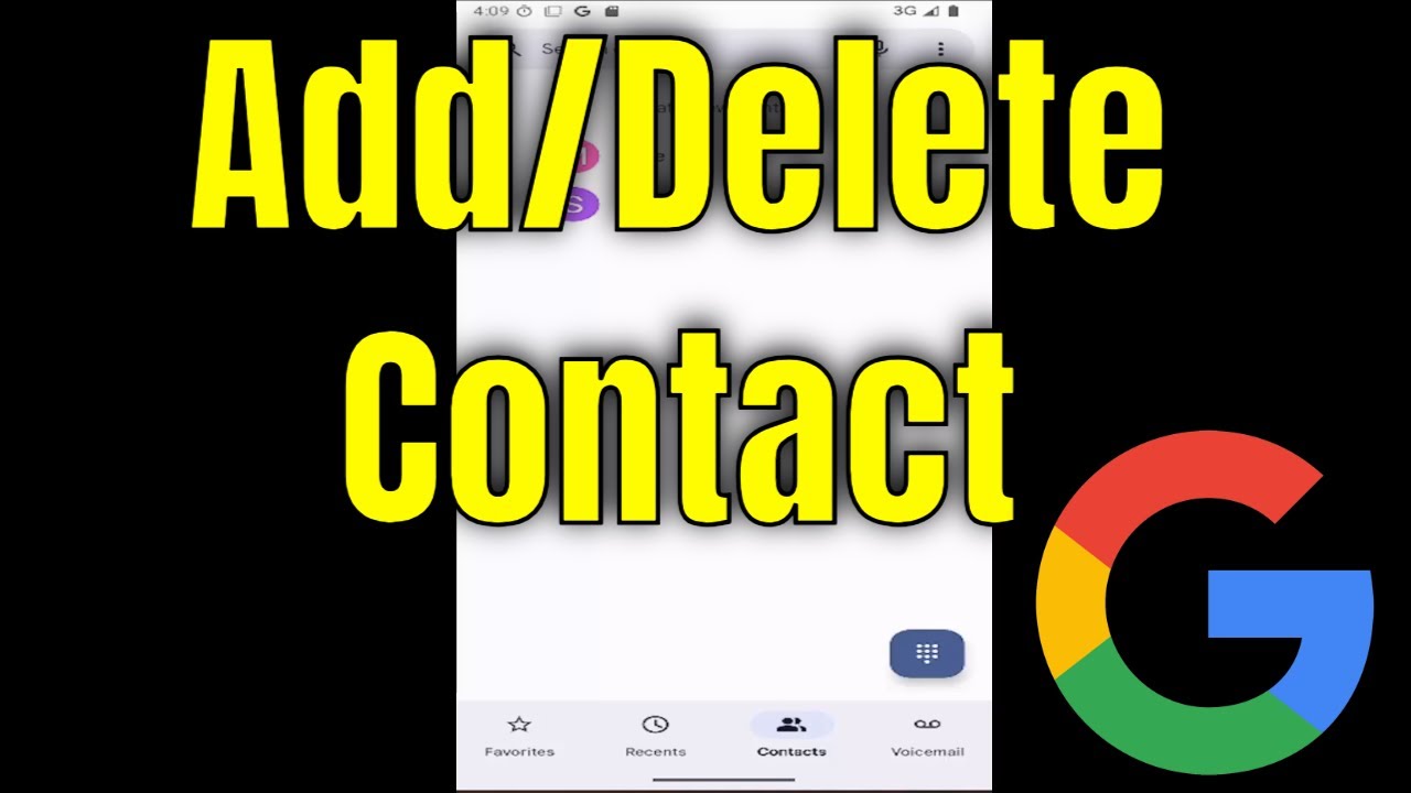Google Pixel - How to Add/Delete a Contact [Guide]