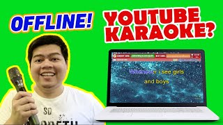 HOME KARAOKE SET-UP USING KANTIOKE SOFTWARE + YOUTUBE VIDEOS OFFLINE screenshot 3