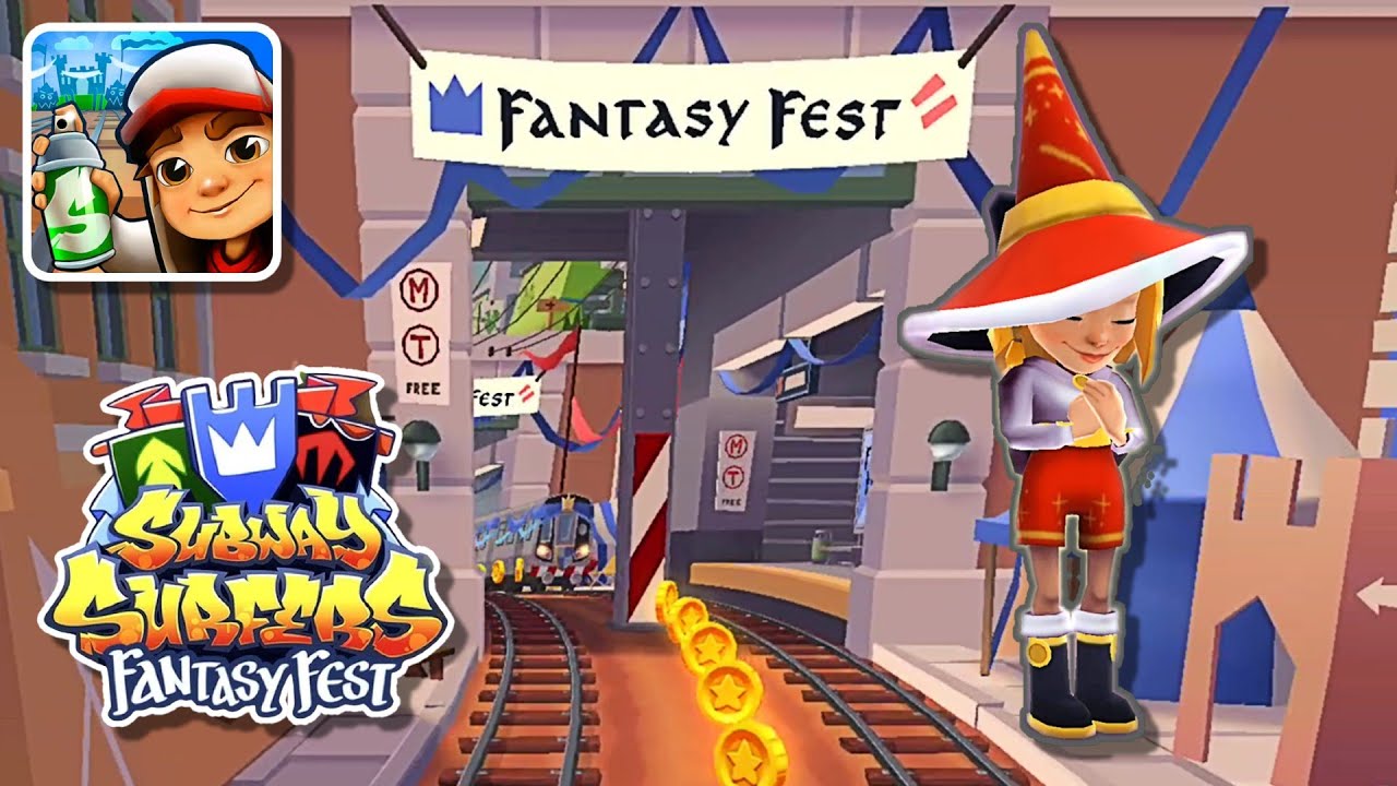 20 Minutes Gameplay Walkthrough Subway Surfers Fantasy Fest 2023 - Freya Winter Magic Outfit