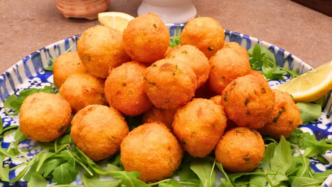 POLPETTE DI BACCALÀ FRITTE