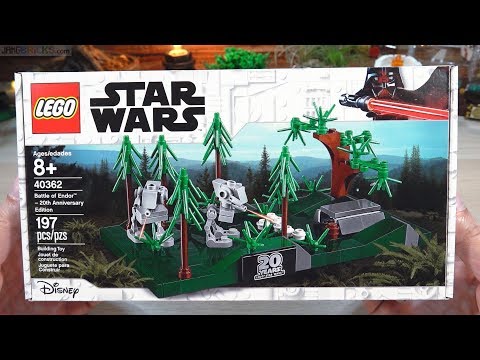 Pure build: LEGO Star Wars Battle of Endor 20th Anniv. promotional set 40362 ASMR