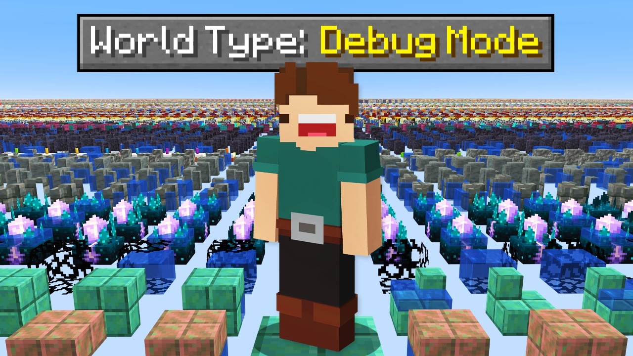 Can You Beat Minecraft's Secret Debug World?