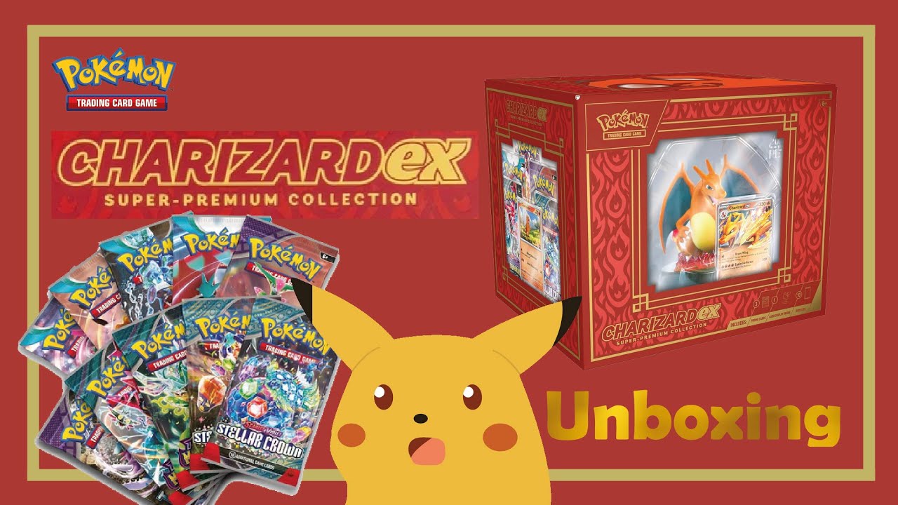 Unboxing de Pokemon TCG Charizard ex Super-Premium Collection ¿Vale la pena esta expansión?