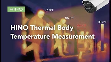 HINO DH Fever Screening  Thermal Camera for Non-Contact Coronavirus (COVID-19) Detection