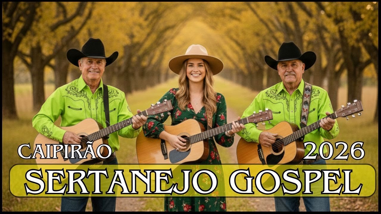 🔥 7 LOUVORES SERTANEJOS RAIZ 2026 💫 A Melhor Seleção de Modão Gospel para Abençoar seu Dia