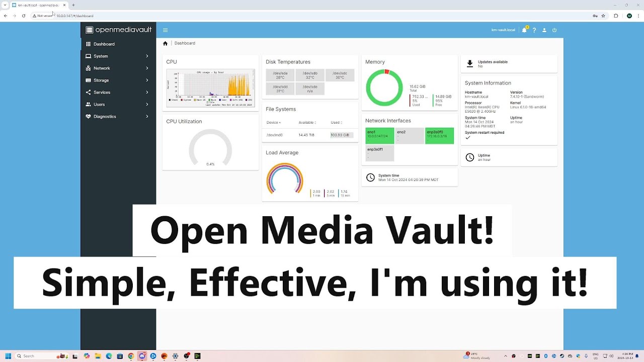 Is Open Media Vault any good? - YouTube