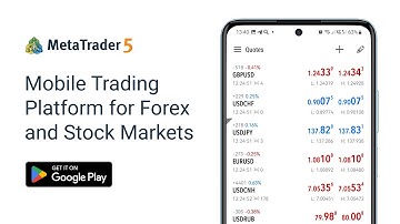 MetaTrader 5 for Android Smartphones and Tablets
