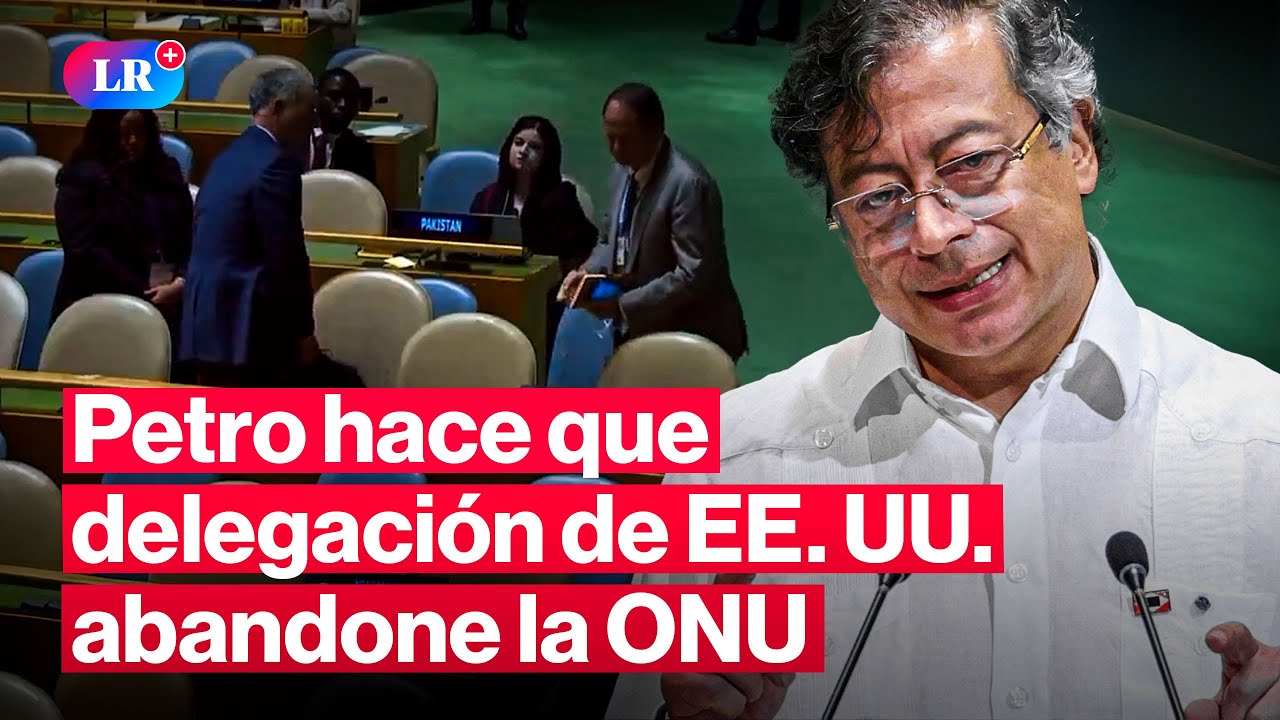 Tensión mundial: EE. UU. se retira del discurso de Petro en la ONU | # ...