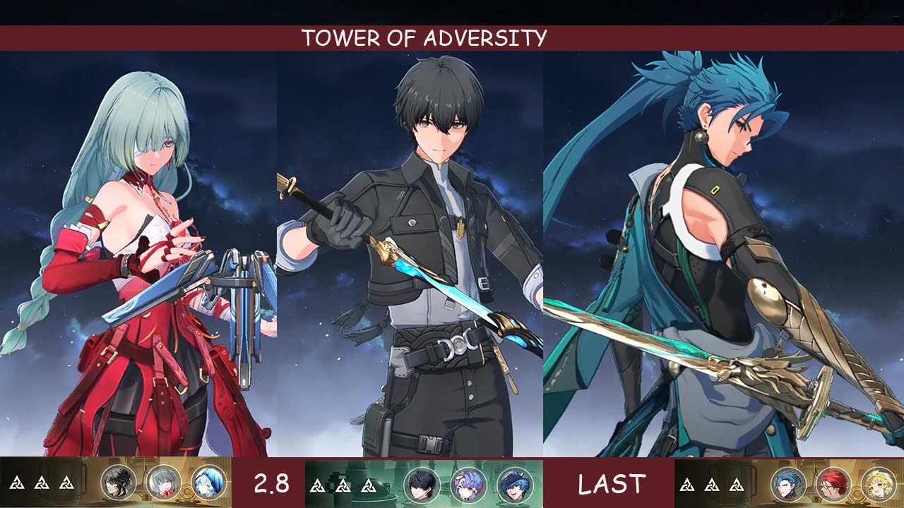 Tower of Adversity (ToA) | Rover Havoc, Prolova, Jiyan | 2.8 | Last | Wuthering Waves