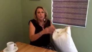 myWoolly® pillow review by Marcia...