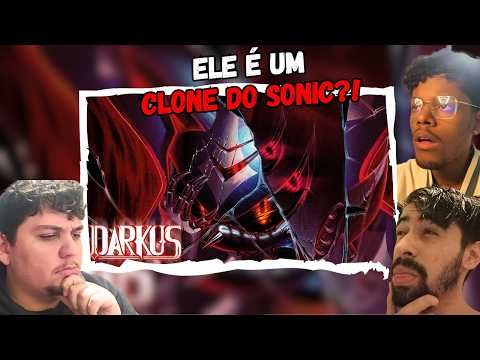 UMA CREPPYPASTA DO SONIC?😱| React a Darkus - Doppelganger (Metal Sonic) | VAI TOMANDO REACT