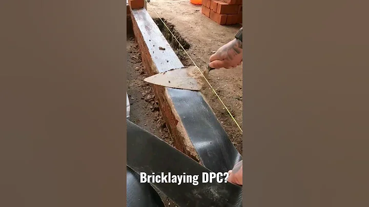 Bricklaying DPC?? #bricklaying #construction #howto #shorts