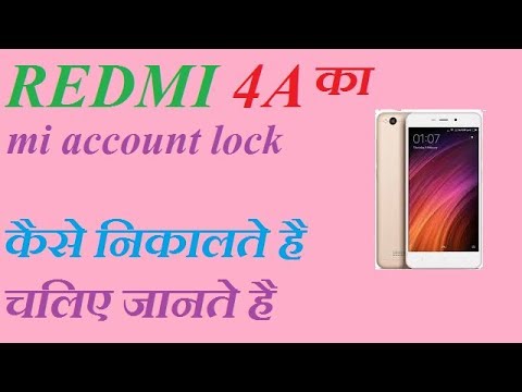 Redmi 5a Mi Account