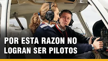 ¿Qué le impide ser piloto?