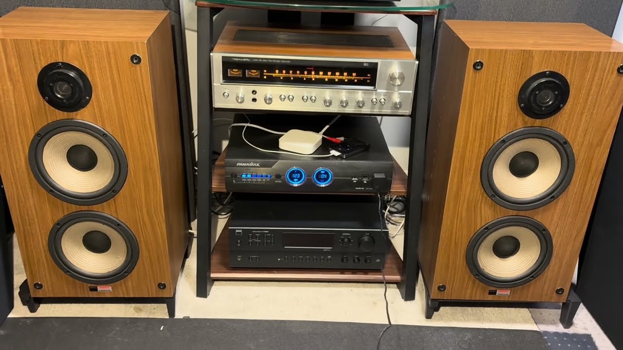Sony SS-1250 Speakers (Japan) with Jensen Alnico Tweeters - YouTube