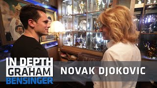 Touring Novak Djokovic’s Trophy Room