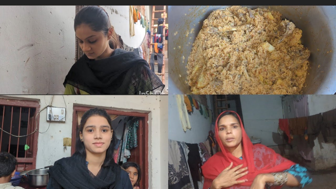 Meerub se etni cooking karwai meerub tang AA gyi😭😭😭