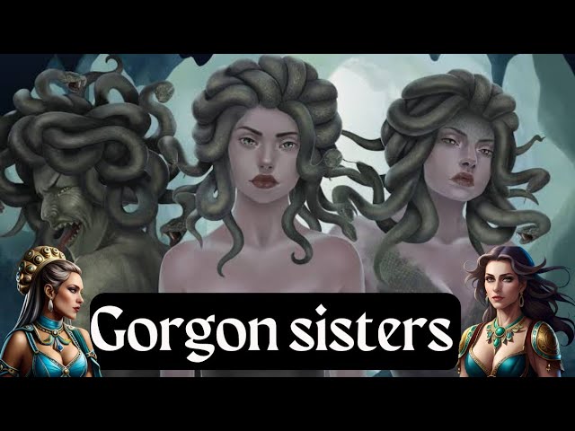 Sthenno, one of the Immortal Gorgones--Gorgons Stheno Medusa Euryale  Medousa gorgon monster snake goddess bird boddess perseus strength goddess  ancient greece hellenic paganism greek goddess pagan gods and goddesses  Greek Gods and