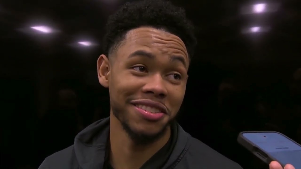 Anfernee Simons PostGame Interview | Boston Celtics vs Utah Jazz