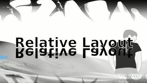 Belajar Android Studio Relative Layout