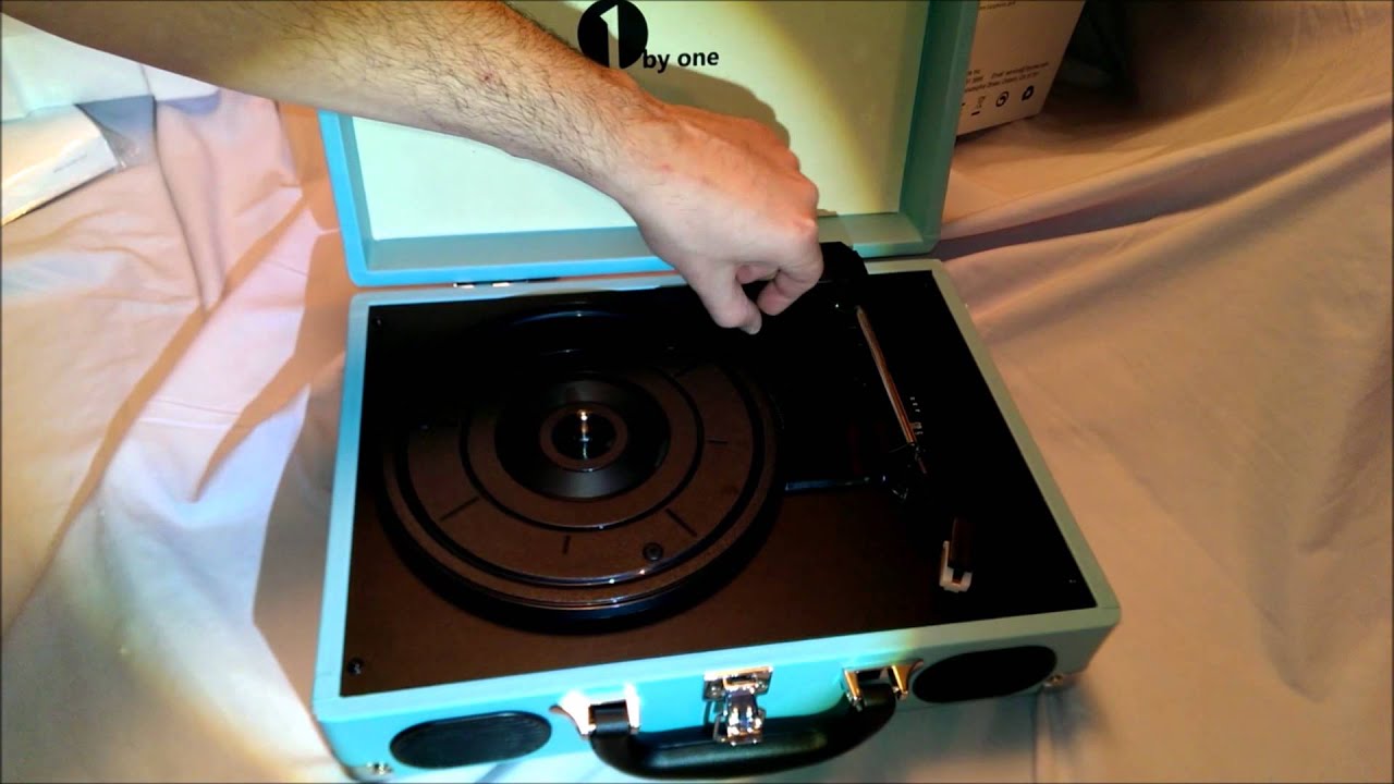 1byone vintage turntable