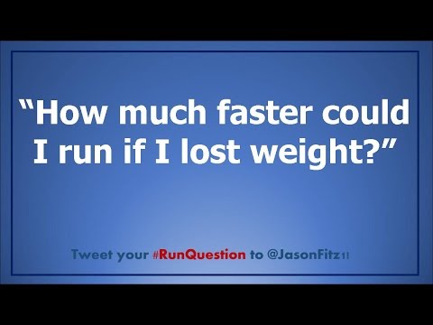 Video: How Much Can You Lose Weight If You Run