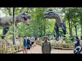 Our visit to paradise wildlife park uk to see the dinosaurs