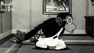 Knights for a Day 1936 Meany, Miny, and Moe Cartoon Short Film