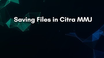 Saving Files in Citra MMJ