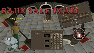 A Common Grand Exchange Scam to Avoid in OSRS - Bank Sale Scam | Ol Mr Scarecrow