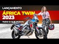 NOVA AFRICA TWIN 2023 - TUDO O QUE MUDOU - AFRICA TWIN 1100 DCT 2023 | LANÇAMENTO