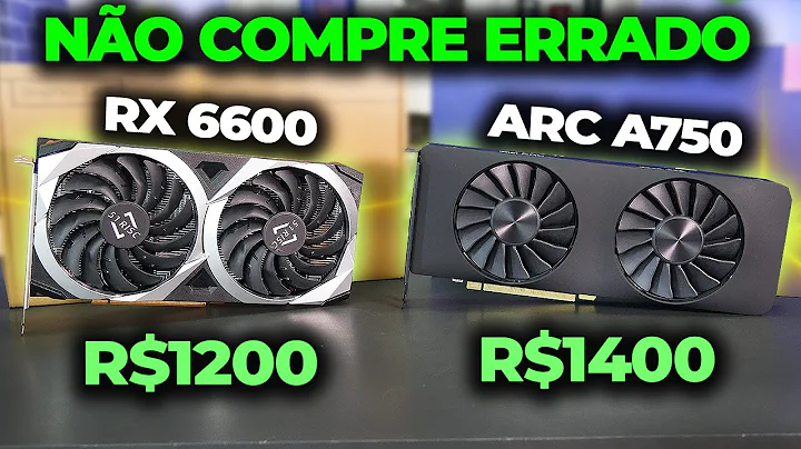 Grafikkartenvergleich: RX6600 vs. Intel Arc A750