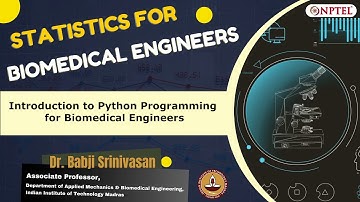 Introduction to Python Programming for Biomedical Engineers