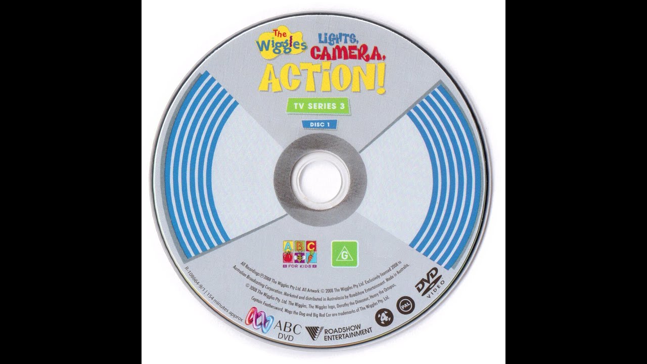 Wiggles Lights Camera Action Dvd
