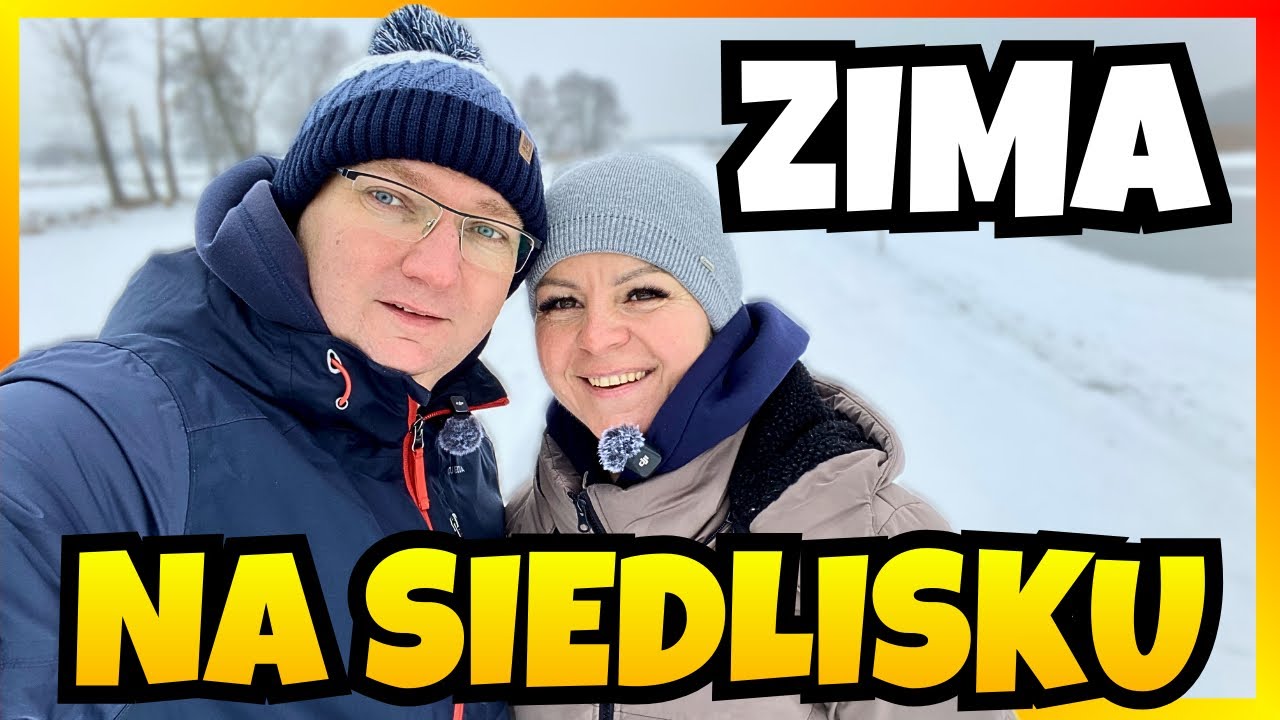 Tak wygląda SIEDLISKO w zimowej aurze ❄️ Kupiliśmy schody, sprawdzamy piec na PELLET 